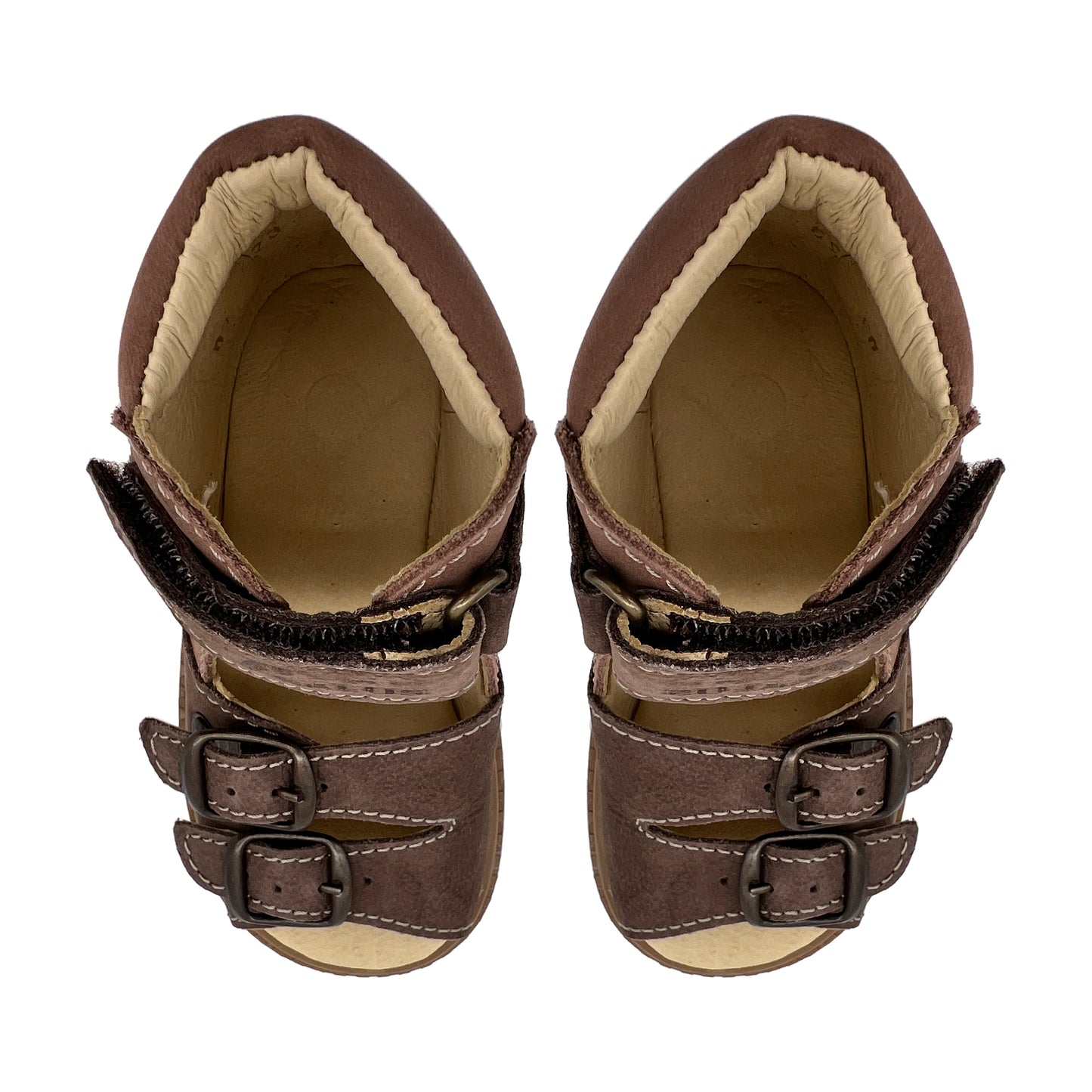 Salus Ankle Support Sandals for Boys with Train or Car figures