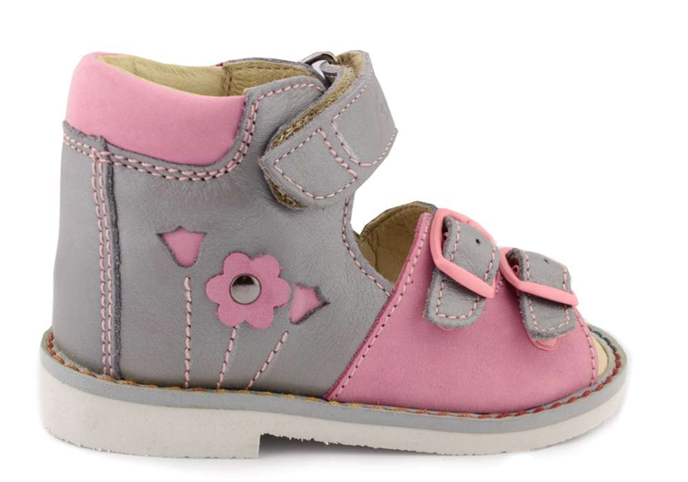 Salus Ankle Support Girls Sandals with figures