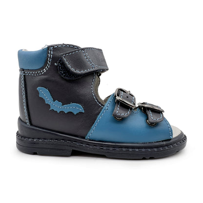 Salus Ankle Support Boys Sandal with Bat figures