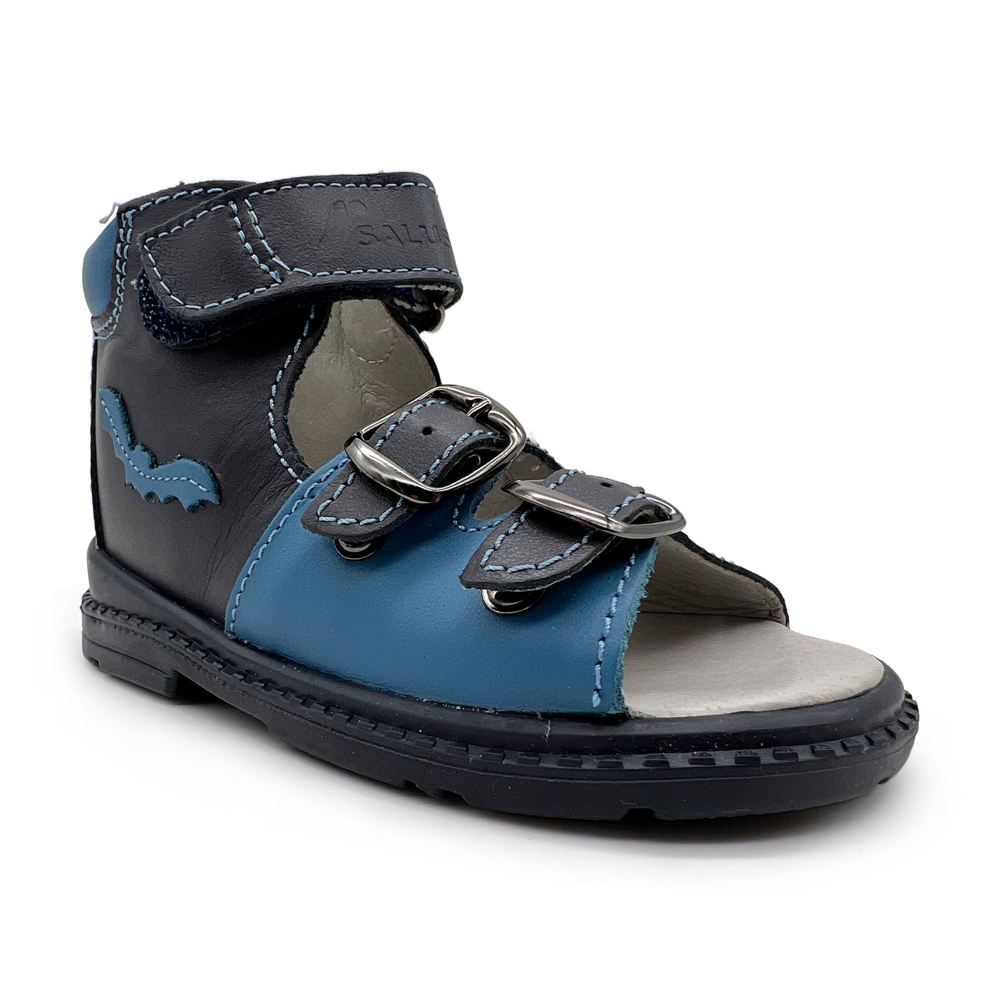 Salus Ankle Support Boys Sandal with Bat figures